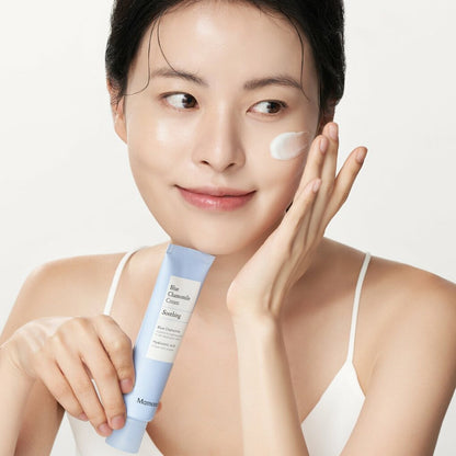 Mamonde Blue Chamomile Cream Soothing 60mL + 30mL Special Set - DODOSKIN