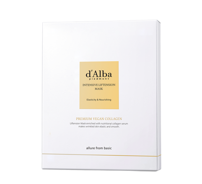 D'ALBA Intensive Liftension Mask 35g x 4ea - DODOSKIN