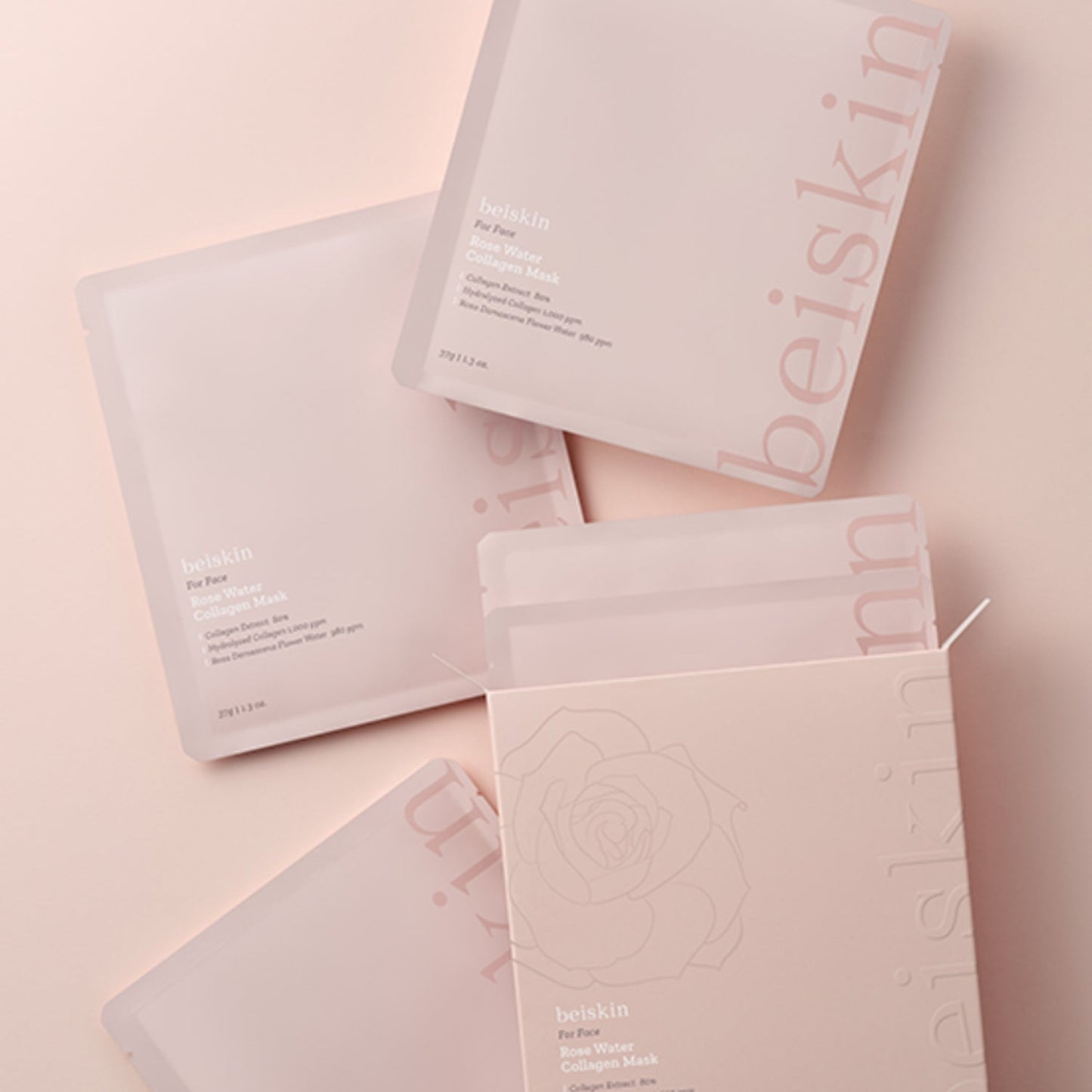 beiskin Rose Water Collagen Mask 37g * 5ea