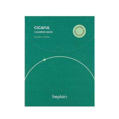 beplain Cicaful Calming Mask 1Box (27g * 10ea)