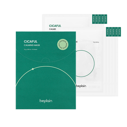 beplain Cicaful Calming Mask 1Box (27g * 10ea)
