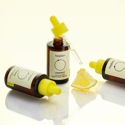 beplain Lemon C Glutathione 2-Piece Set (Pads 70 Sheets + Ampoule 30ml)