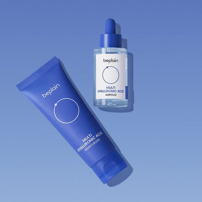 beplain Multi Hyaluronic Acid 2-Piece Set (Ampoule 30ml + Moisture Cream 70ml)