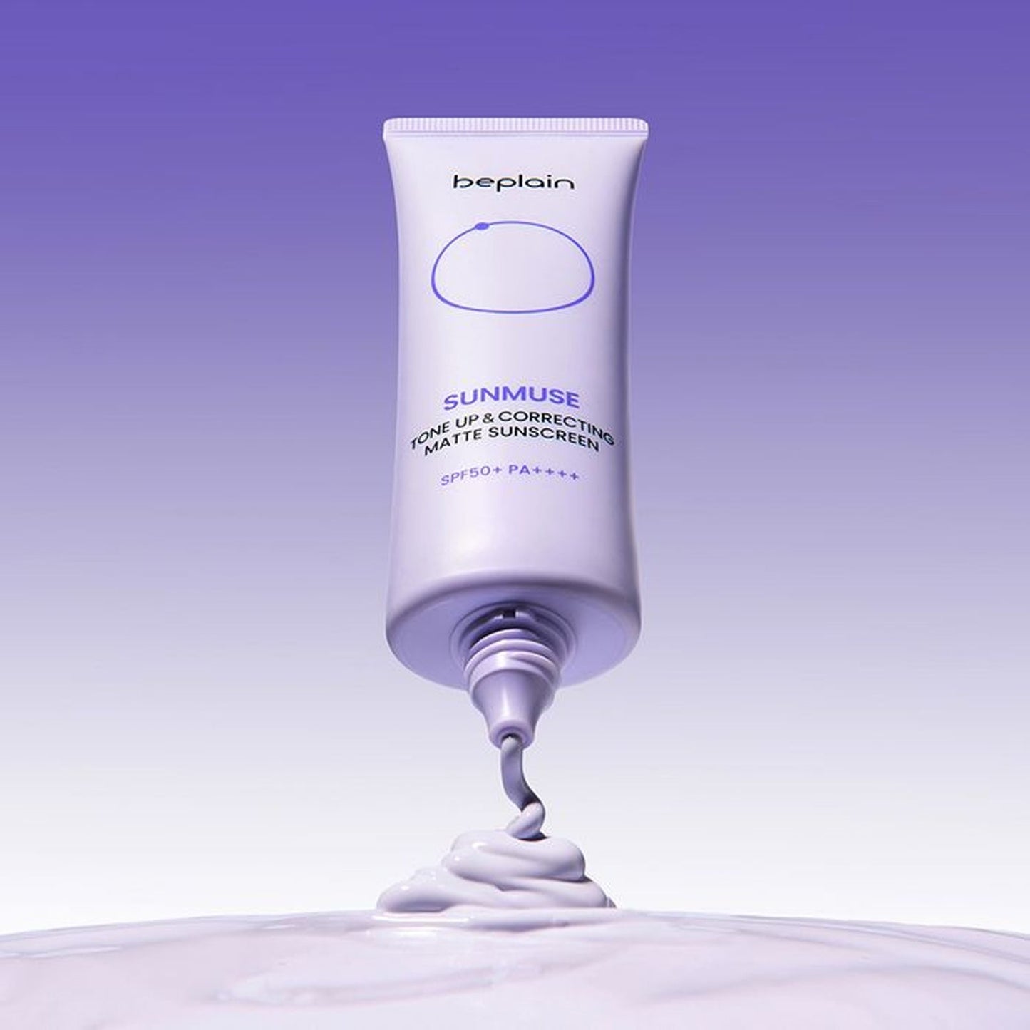 beplain Sunmuse Tone Up & Correcting Matte Sunscreen SPF 50+ PA++++ 50ml