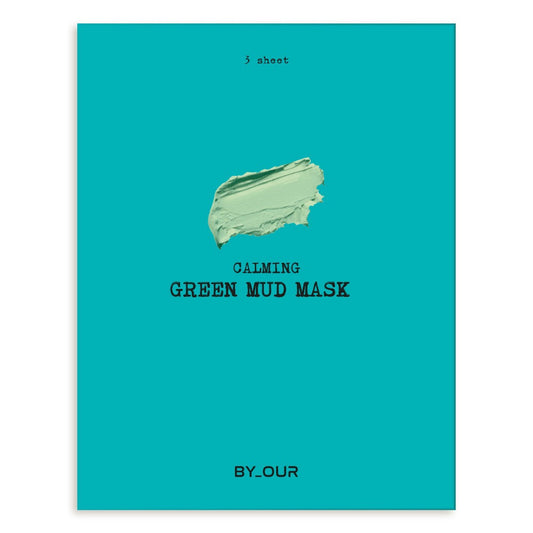 BY_OUR Calming Green Mud Mask 1 Box (13g*3ea)