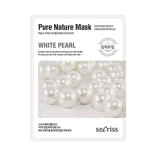 [Secriss] Pure Nature Mask Pack 1 Sheet #White Pearl - KLO