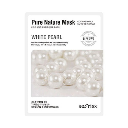 [Secriss] Pure Nature Mask Pack 1 Sheet #White Pearl - KLO