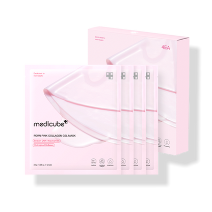 MEDICUBE PDRN Pink Collagen Gel Mask Sheet 1Box (28g x 4ea)