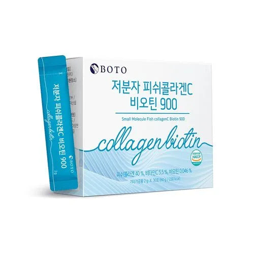 BOTO Small Molecular Fish Collagen C Biotin 900 1Box (2g x 30ea) - DODOSKIN