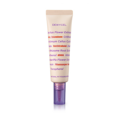 (Matt) DEWYCEL Natural Fit Foundation SPF38 PA++ 30ml - DODOSKIN