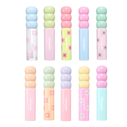 Colorgram Fruity Glass Tint 2.8g in a vibrant tube, perfect for adding a fruity pop of color to your lips.
