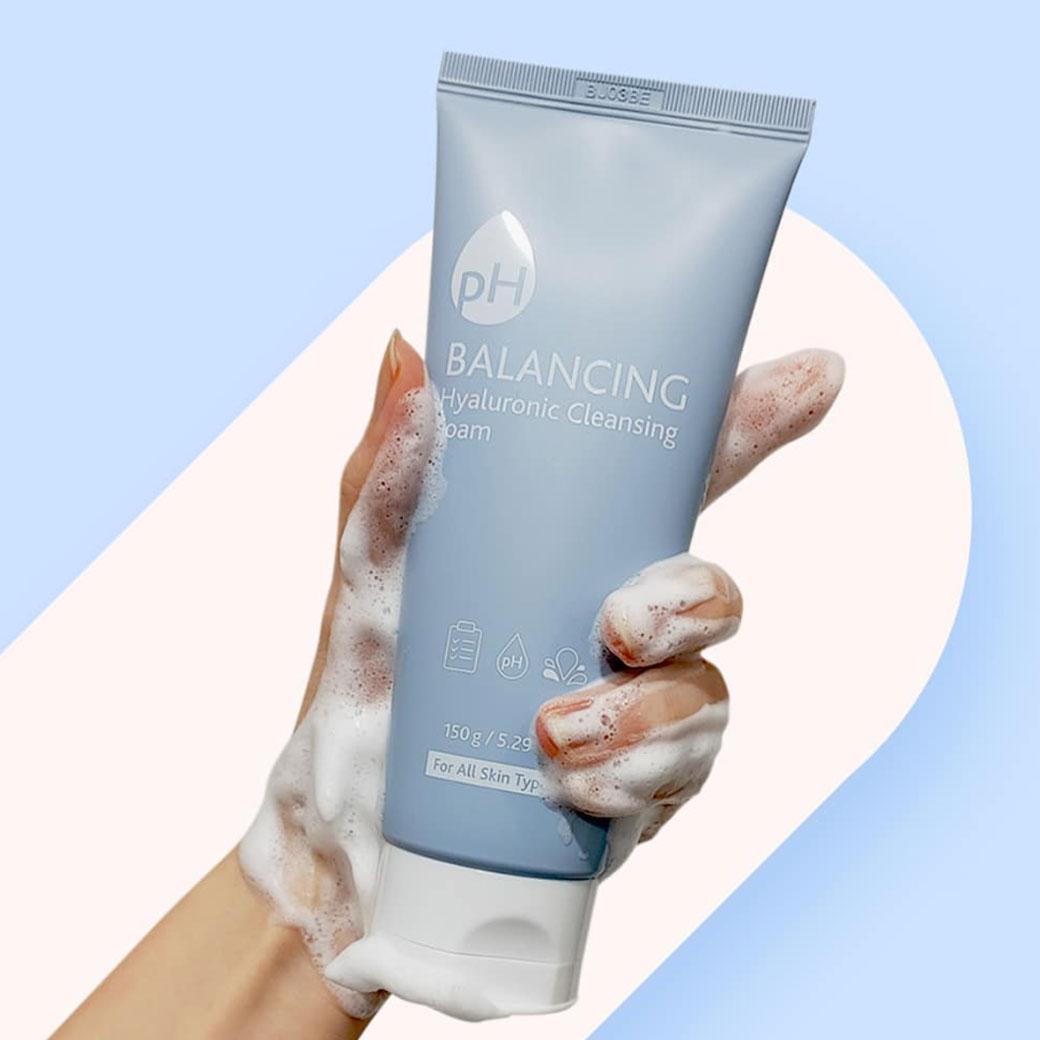 PRRETI pH Balancing Hyaluronic Cleansing Foam 150g - KLO