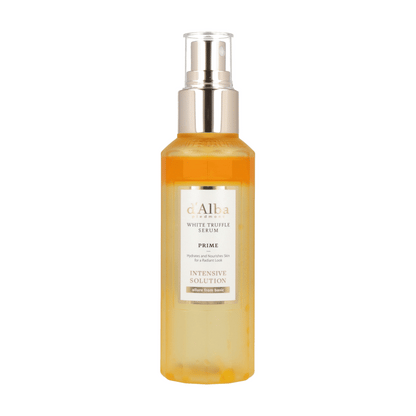 d'Alba White Truffle Prime Intensive Serum: 50ml or 100ml sizes.