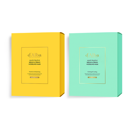 d'Alba White Truffle Serum & Cream Modeling Mask 66g*4ea