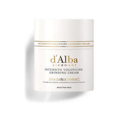 d'Alba Intensive Volufiline Grinding Cream 45g - is a luxurious skincare product designed to target signs of aging and improve skin elasticity