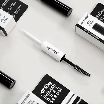 daymellow All Day Eyelash Dual Serum Black 5ml+Clear 5ml