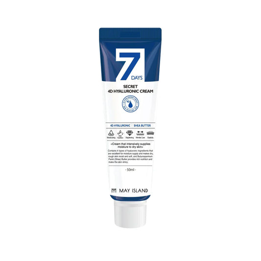MAY ISLAND 7 Days Secret 4D Hyaluronic Cream 50ml - DODOSKIN