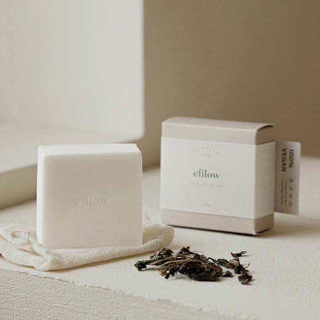 efilow Heartleaf Biome Facial Soap 100g