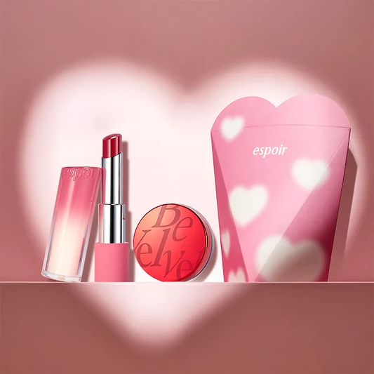 espoir Nowear Lipstick Balming Glow 3g +Mini Cushion