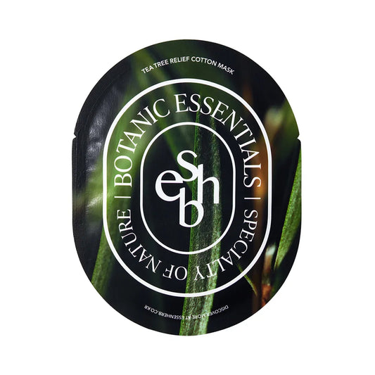 essenherb Tea Tree Relief Cotton Mask 5ea