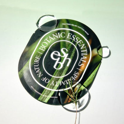 essenherb Tea Tree Relief Cotton Mask 5ea