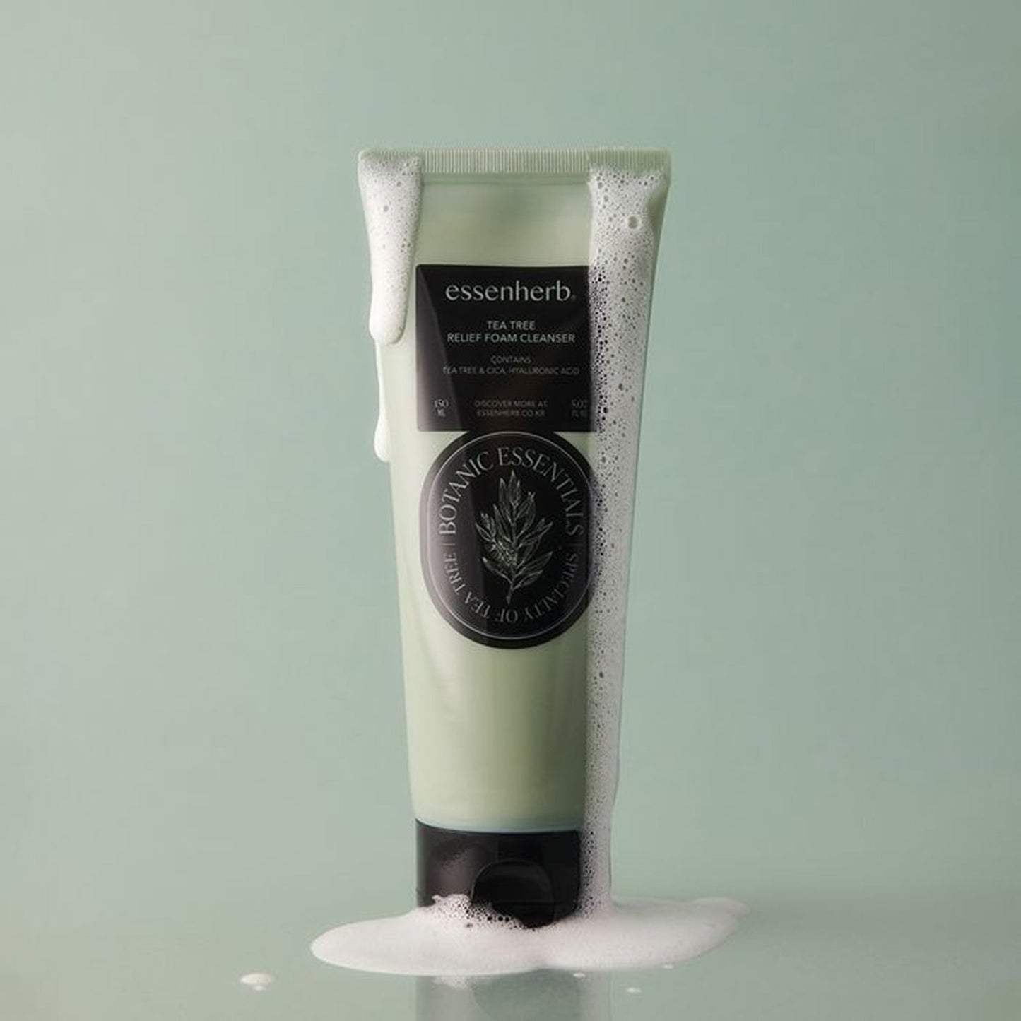 essenherb Tea Tree Relief Foam Cleanser 150ml