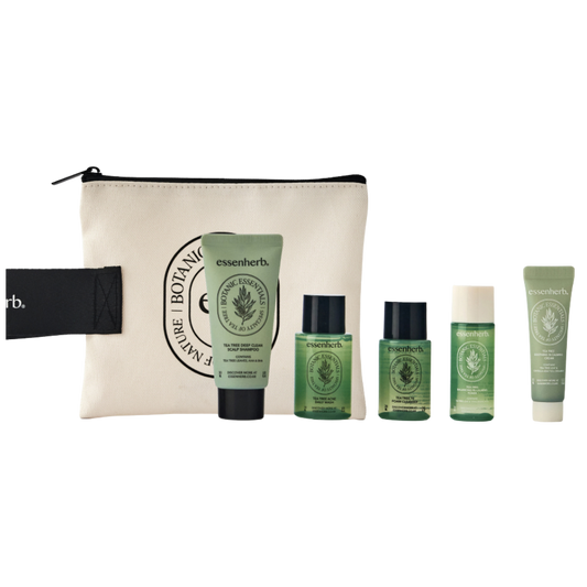 essenherb Tea Tree Trial Set Travel Kit (5 Items)