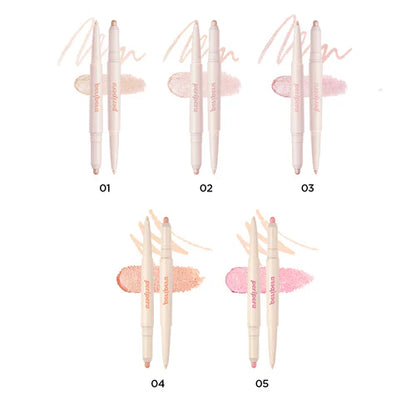PERIPERA Sugar Twinkle Duo Eye Stick 0.78g - DODOSKIN