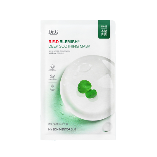 Dr.G R.E.D Blemish Deep Soothing Mask 10ea