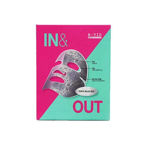 [Bivid] In&Out Facial Mask 1pcs - KLO
