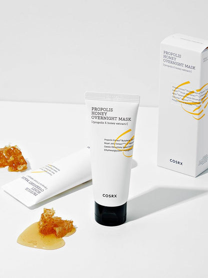 COSRX Full Fit Propolis Honey Overnight Mask 60ml - DODOSKIN