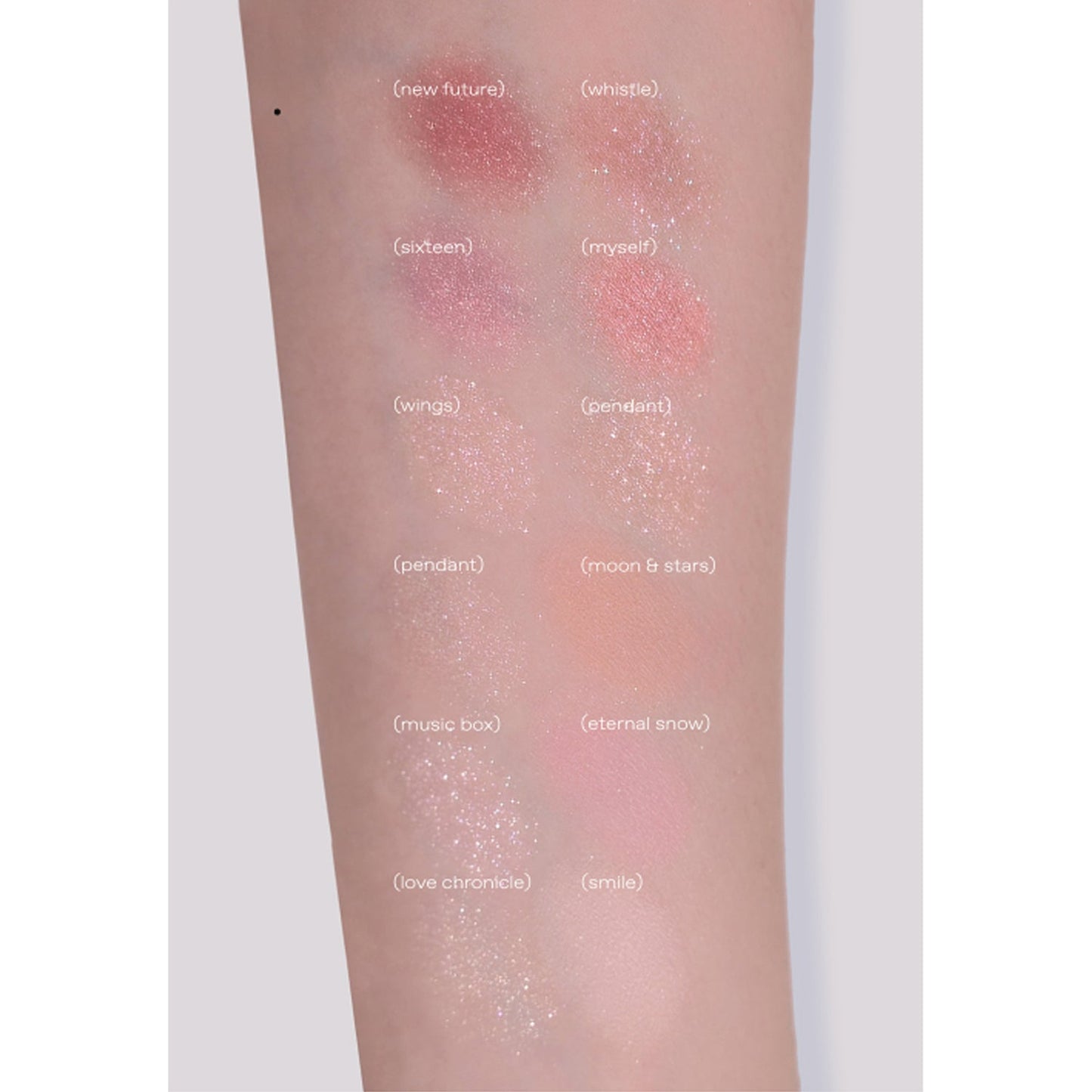 glow Anime Eyeshadow Palette #fullmoon