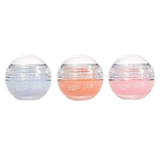 glow Peach Peptide Lip Balm 8g 3 colors
