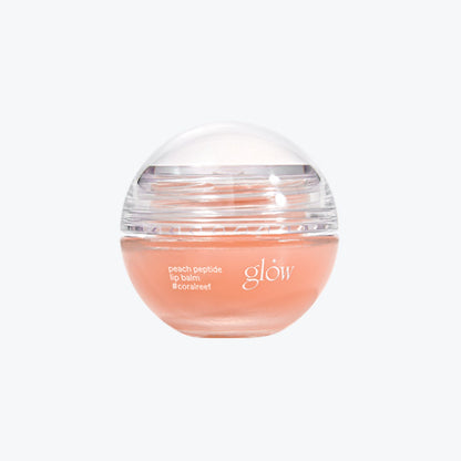 glow Peach Peptide Lip Balm 8g 3 colors