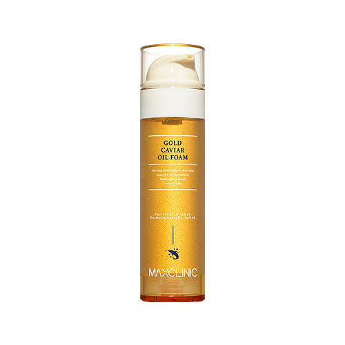 [MAXCLINIC] Gold Caviar Oil Foam 110ml - Dodoskin