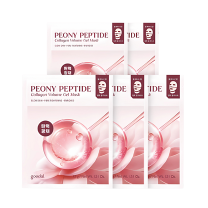 goodal Peony Peptide Collagen Volume Gel Mask 43g x 5ea