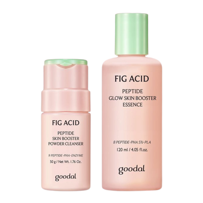 goodal Pig Acid Peptide Skin Booster Powder Cleanser 50g + Essence 120ml Set