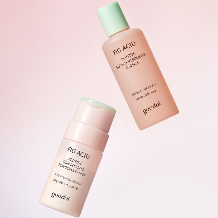 goodal Pig Acid Peptide Skin Booster Powder Cleanser 50g + Essence 120ml Set