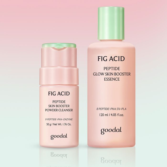 goodal Pig Acid Peptide Skin Booster Powder Cleanser 50g + Essence 120ml Set