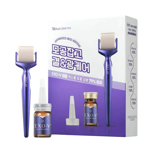 id PLACOSMETICS Exo-V Prolifting Pore Care Set (Lifting Ampoule 5ml+MTS Roller)