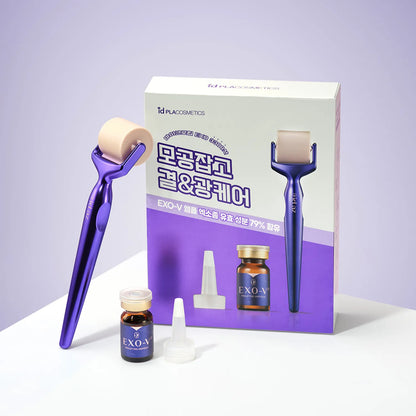 id PLACOSMETICS Exo-V Prolifting Pore Care Set (Lifting Ampoule 5ml+MTS Roller)