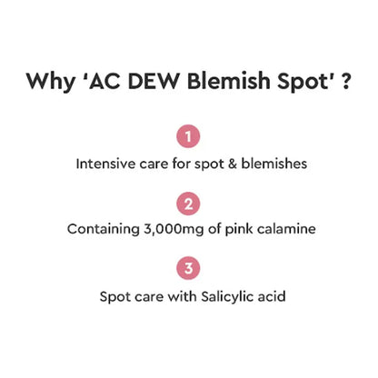 (Matthew) Dewytree The Clean Lab AC Dew Calamine Blemish Spot 18g - KLO