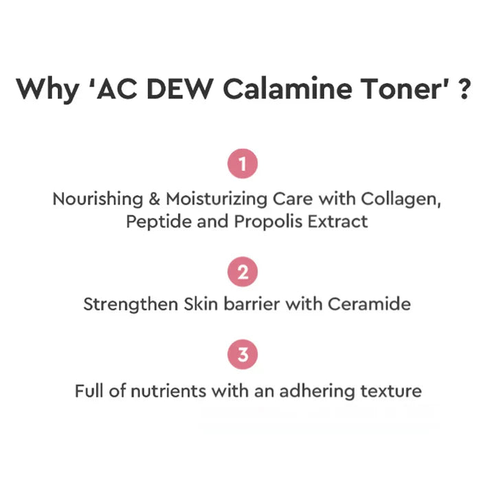 (Matthew) Dewytree The Clean Lab AC Dew Calamine Toner 200ml - KLO