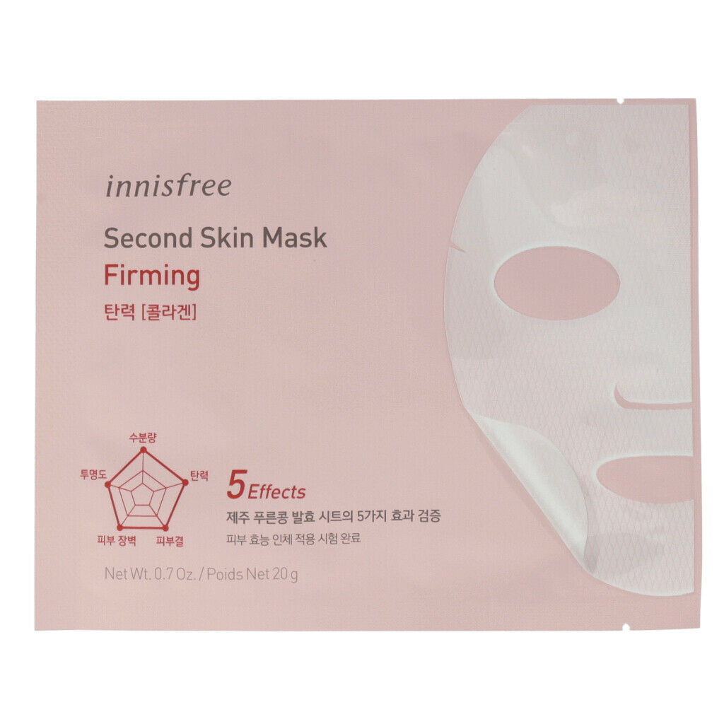 Innisfree Second Skin Mask 20g x 5ea - KLO