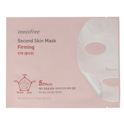 Innisfree Second Skin Mask 20g x 5ea - KLO