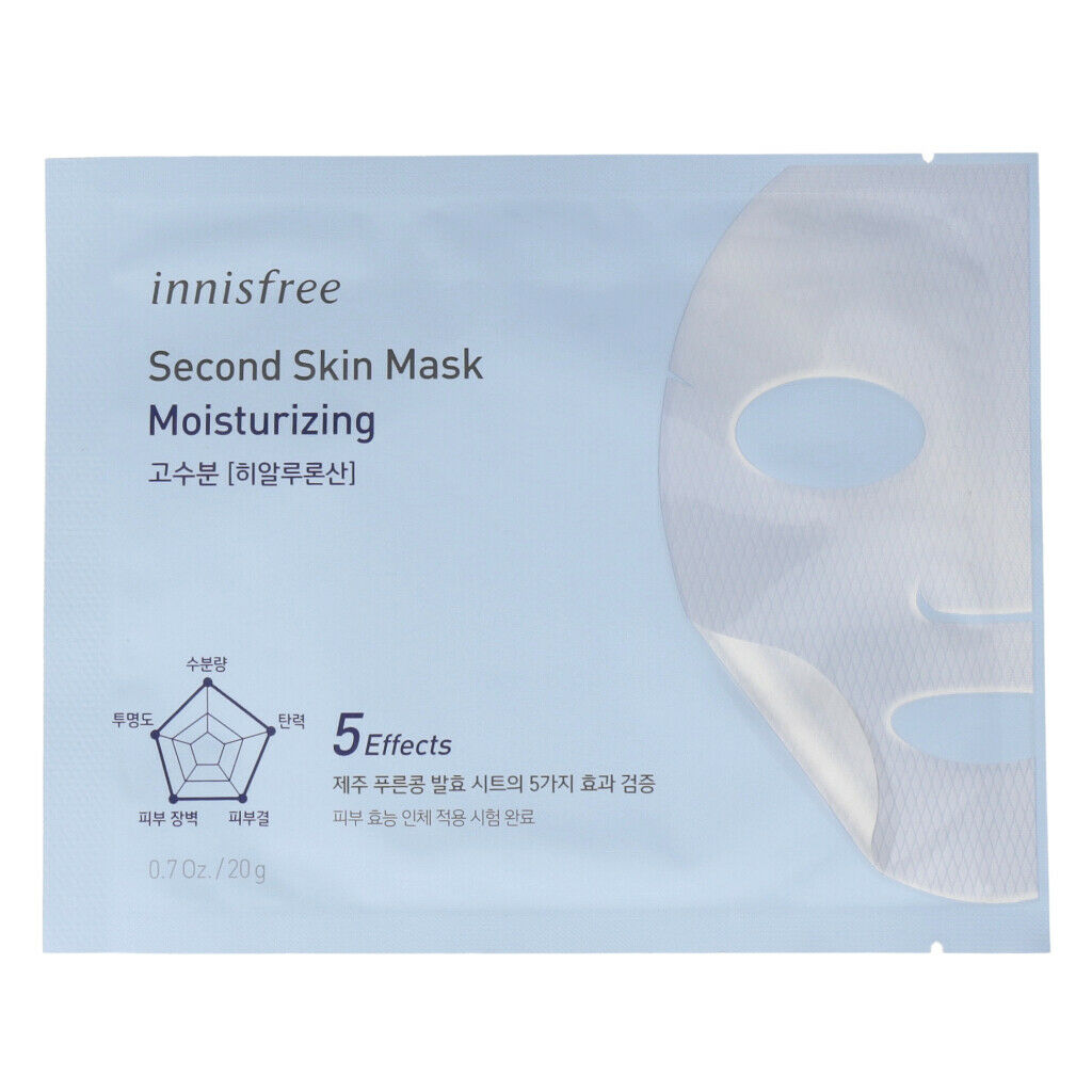 Innisfree Second Skin Mask 20g x 5ea - KLO