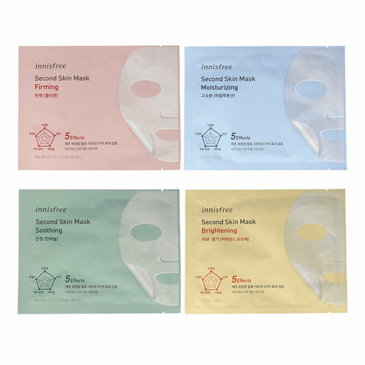Innisfree Second Skin Mask 20g x 5ea - KLO