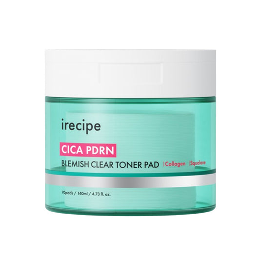 irecipe Cica PDRN Blemish Clear Toner Pad 70 Sheets