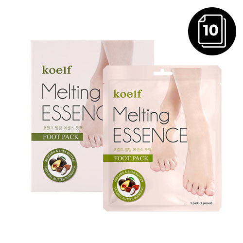 [Koelf] Melting Essence Foot Mask 10ea (1 box) - KLO