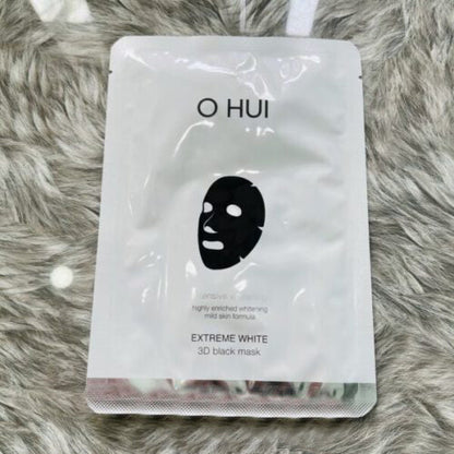 O HUI Extreme White 3D Black Facial Mask 27g x 6EA - KLO